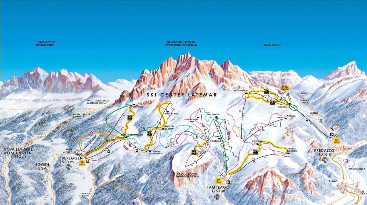 Apartamento Casa Gilda Val Di Fiemme - Dolomiti Cavalese Exterior foto